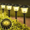 Outdoor Solar Pathway Lights With Color Changing LED 6