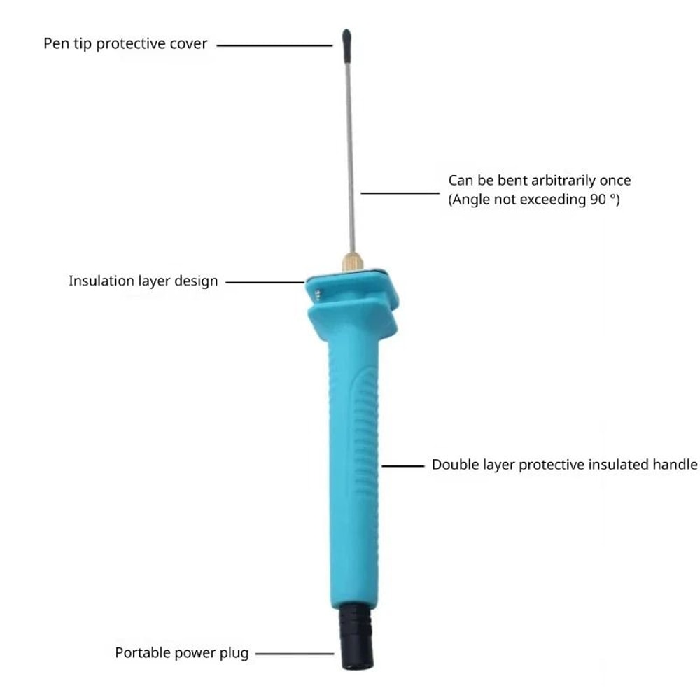 Adjustable Temperature Electric Foam Cutter Pen For DIY Projects 2