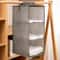 Collapsible Hanging Wardrobe Organizer With Drawer Compartments 5
