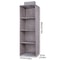 Collapsible Hanging Wardrobe Organizer With Drawer Compartments 12