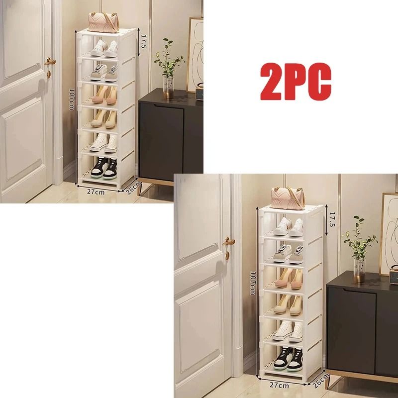 Adjustable Multi Layer Shoe Organizer Rack For Space Saving Storage 13