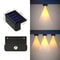 Outdoor Solar Wall Lights Waterproof Garden Step Lamps 6