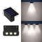 Outdoor Solar Wall Lights Waterproof Garden Step Lamps 11