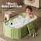 Portable Folding Bathtub For Kids Travel And Home Use 0