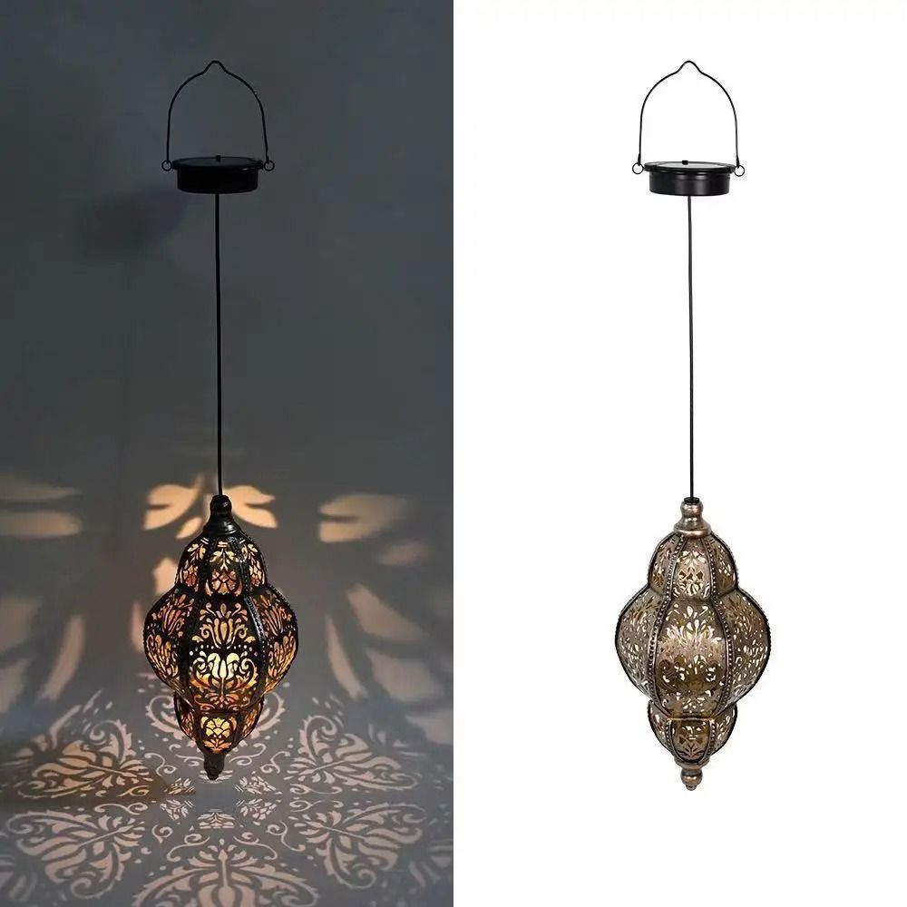 Solar Lantern Pendant Light For Outdoor Garden And Patio Decor 10