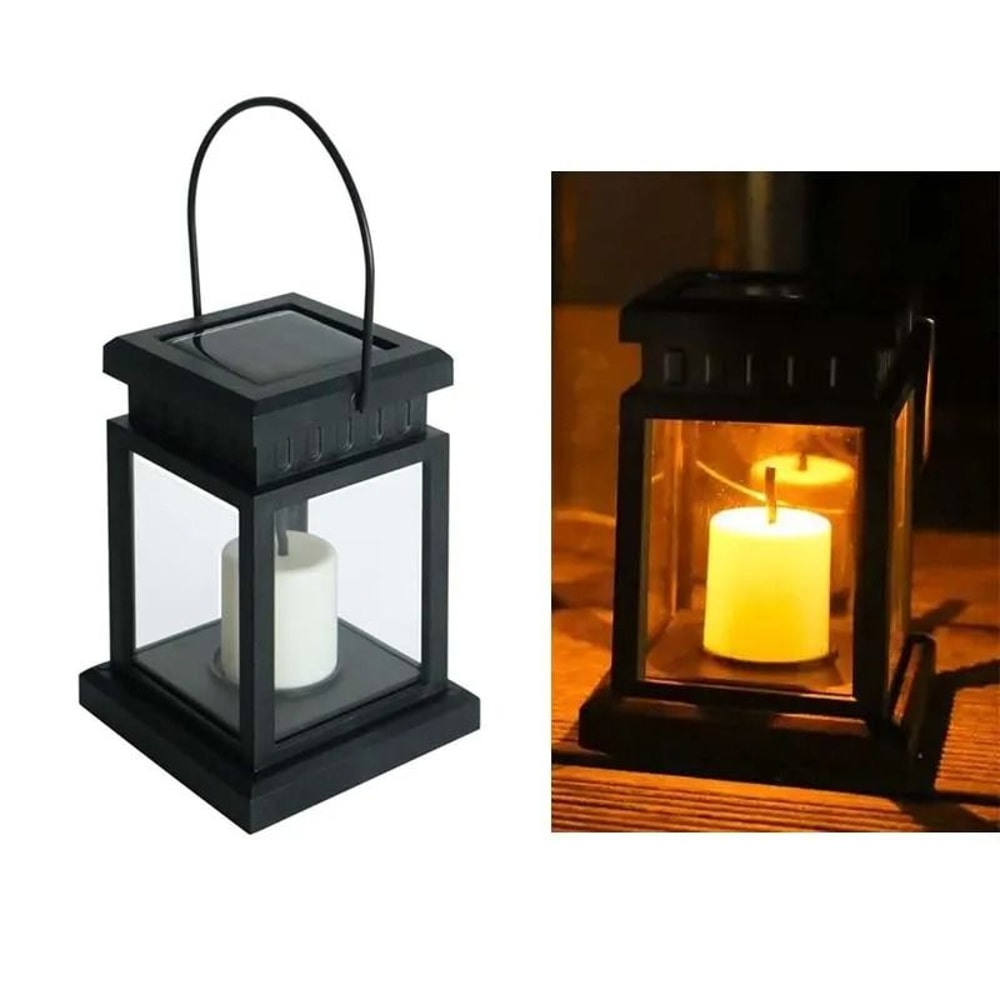 Solar Lantern Pendant Light For Outdoor Garden And Patio Decor 6