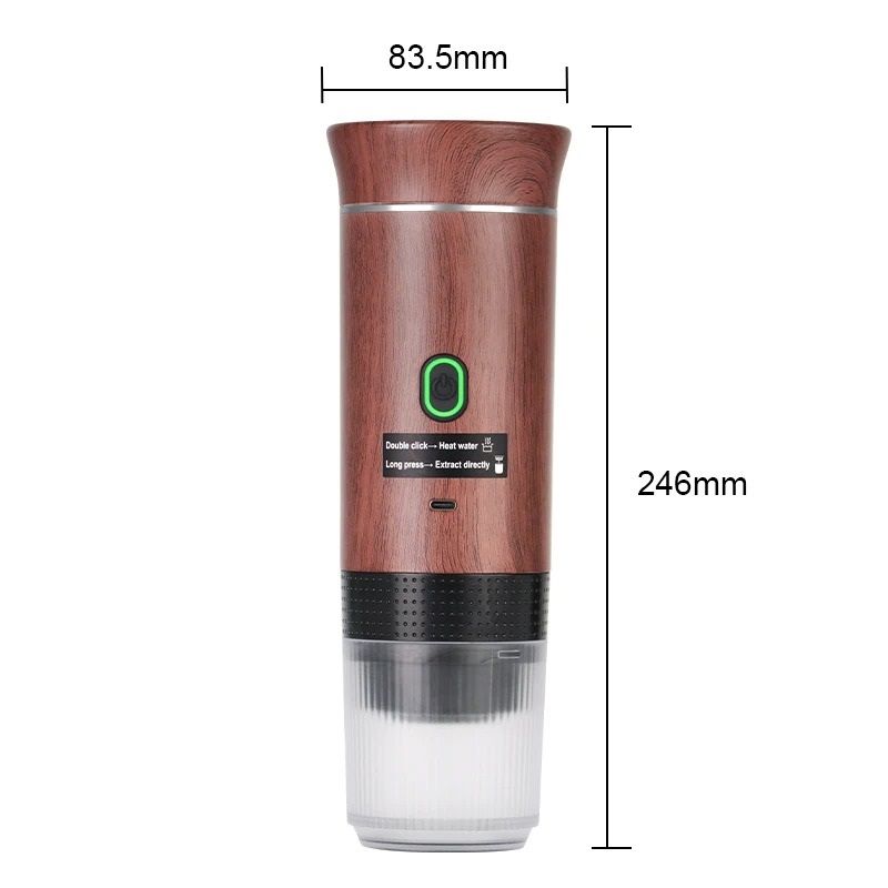 Wireless Portable Espresso Coffee Maker For Home Car And Travel 8