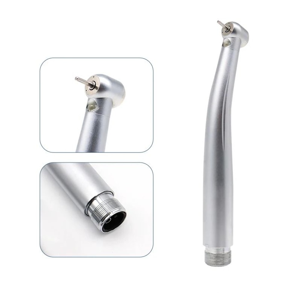 LED Dental High Speed Handpiece With Push Button And Water Spray 6