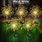 Solar Fireworks Lights For Outdoor Decoration 6