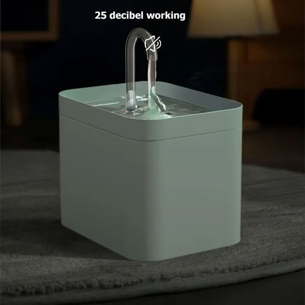 Automatic Pet Water Dispenser With Filtered Circulation For Cats And Small Dogs 3