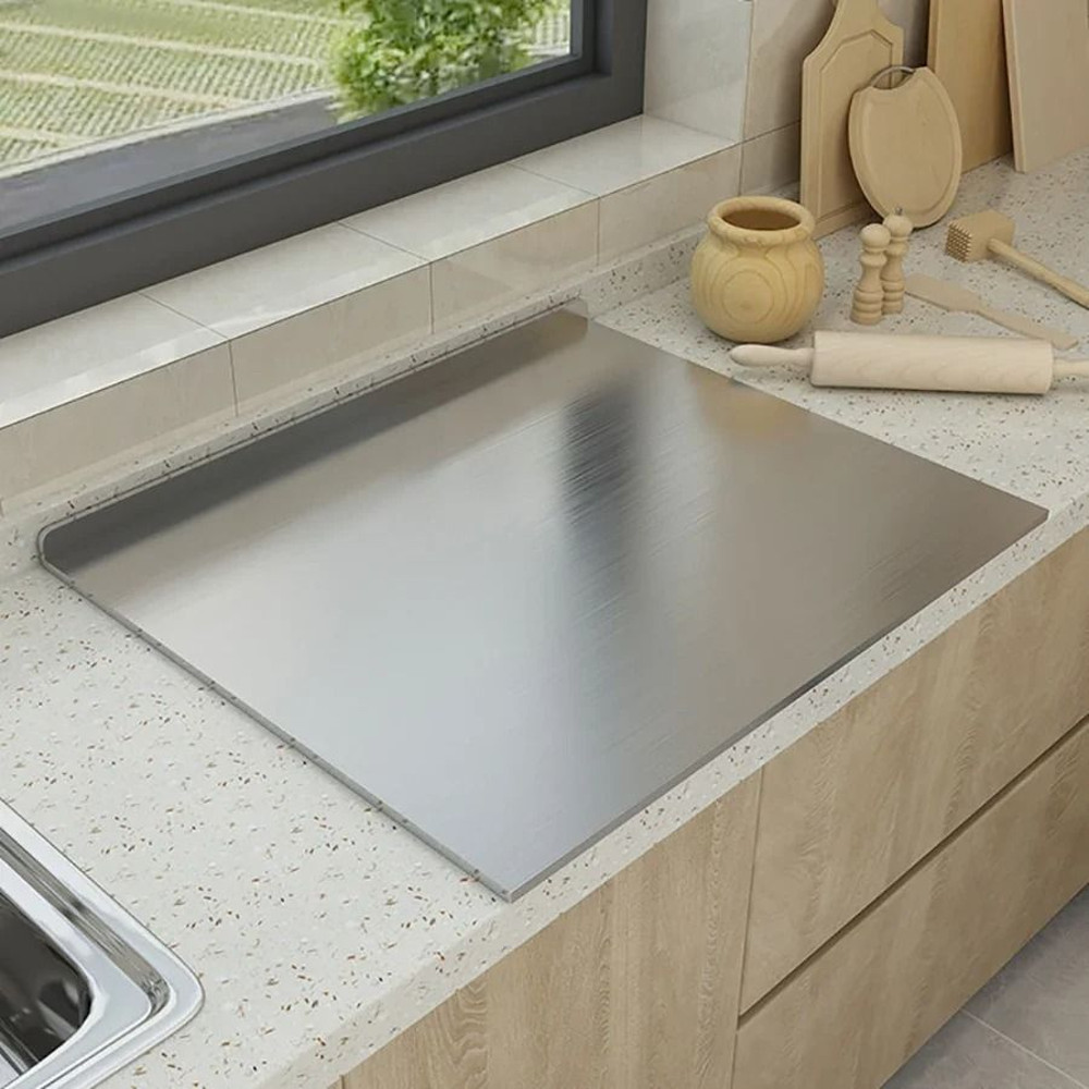 Stainless Steel Folding Chopping Board For Kitchen Use 1