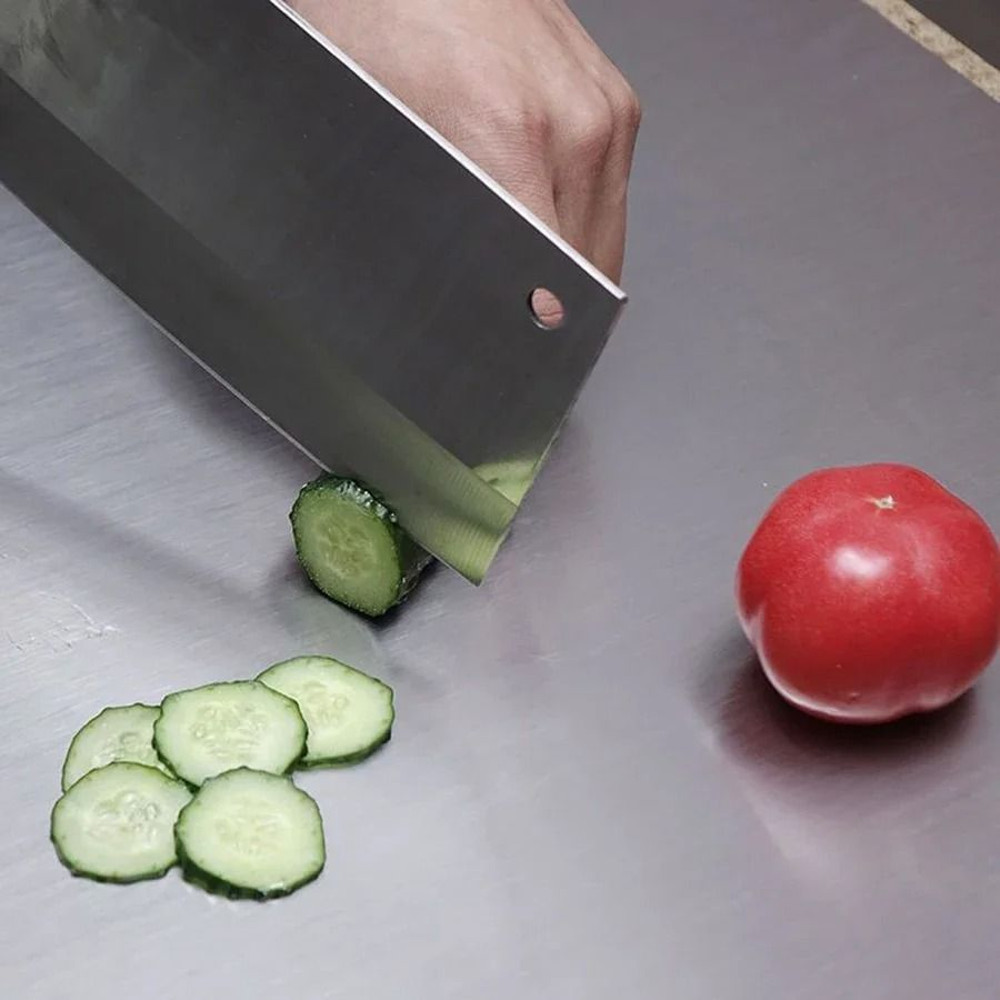 Stainless Steel Folding Chopping Board For Kitchen Use 3
