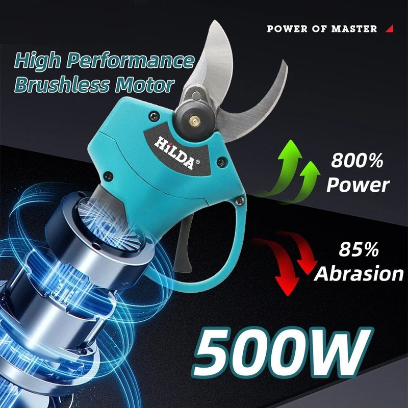 Brushless Electric Pruning Shears For Gardening And Tree Trimming 3