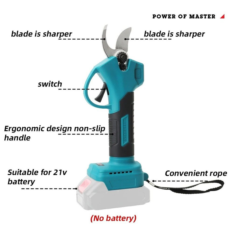 Brushless Electric Pruning Shears For Gardening And Tree Trimming 4