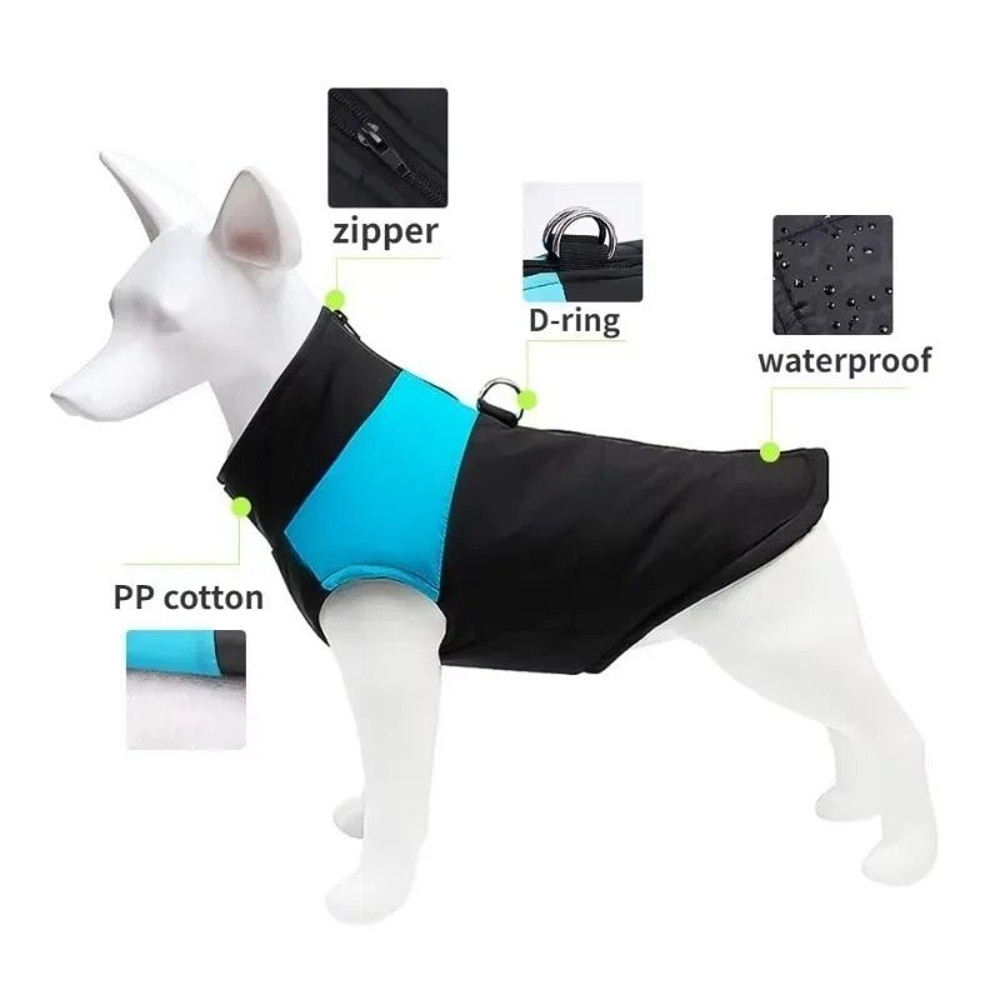 Waterproof Warm Dog Coat For Winter Comfort 2
