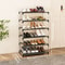 Stylish Metal Shoe Rack Organizer For Home Storage 10