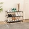 Stylish Metal Shoe Rack Organizer For Home Storage 7