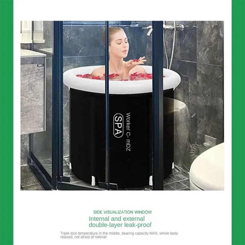 Portable Ice Bath Tub For Cold Water Therapy And Recovery 1