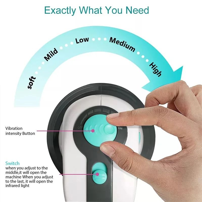 Body Electric Massager Anti Cellulite Portable Fat Slimming Device 4