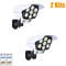 Outdoor Motion Sensor Solar Security Lights With Camera Look Design 8