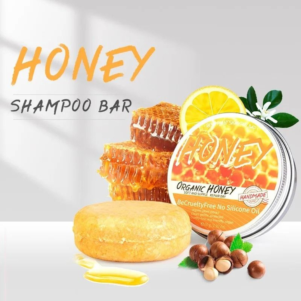 Natural Honey Plant Essence Shampoo For Soft And Healthy Hair 0