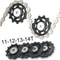 Bicycle Rear Derailleur Pulley Wheel With Bearing For Smooth Gear Shifting 0
