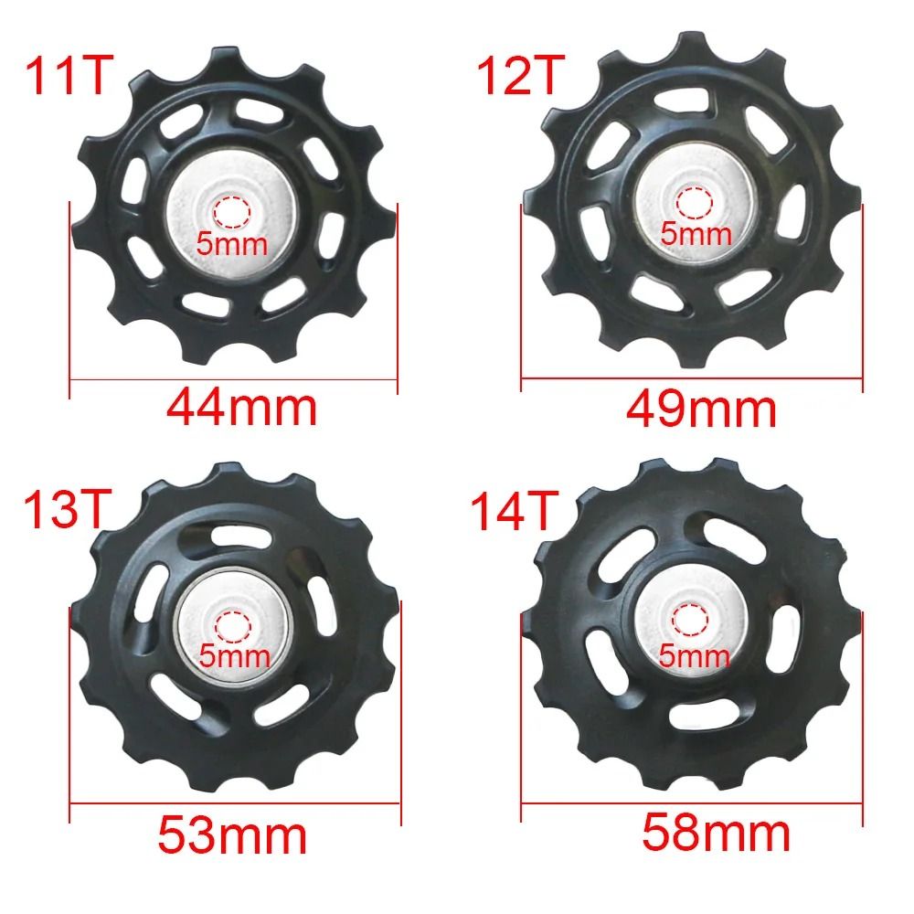 Bicycle Rear Derailleur Pulley Wheel With Bearing For Smooth Gear Shifting 1