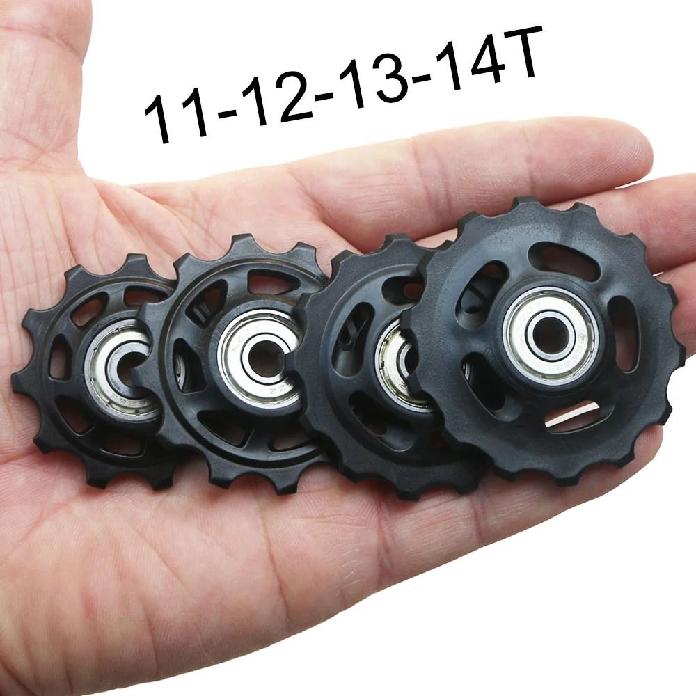 Bicycle Rear Derailleur Pulley Wheel With Bearing For Smooth Gear Shifting 2