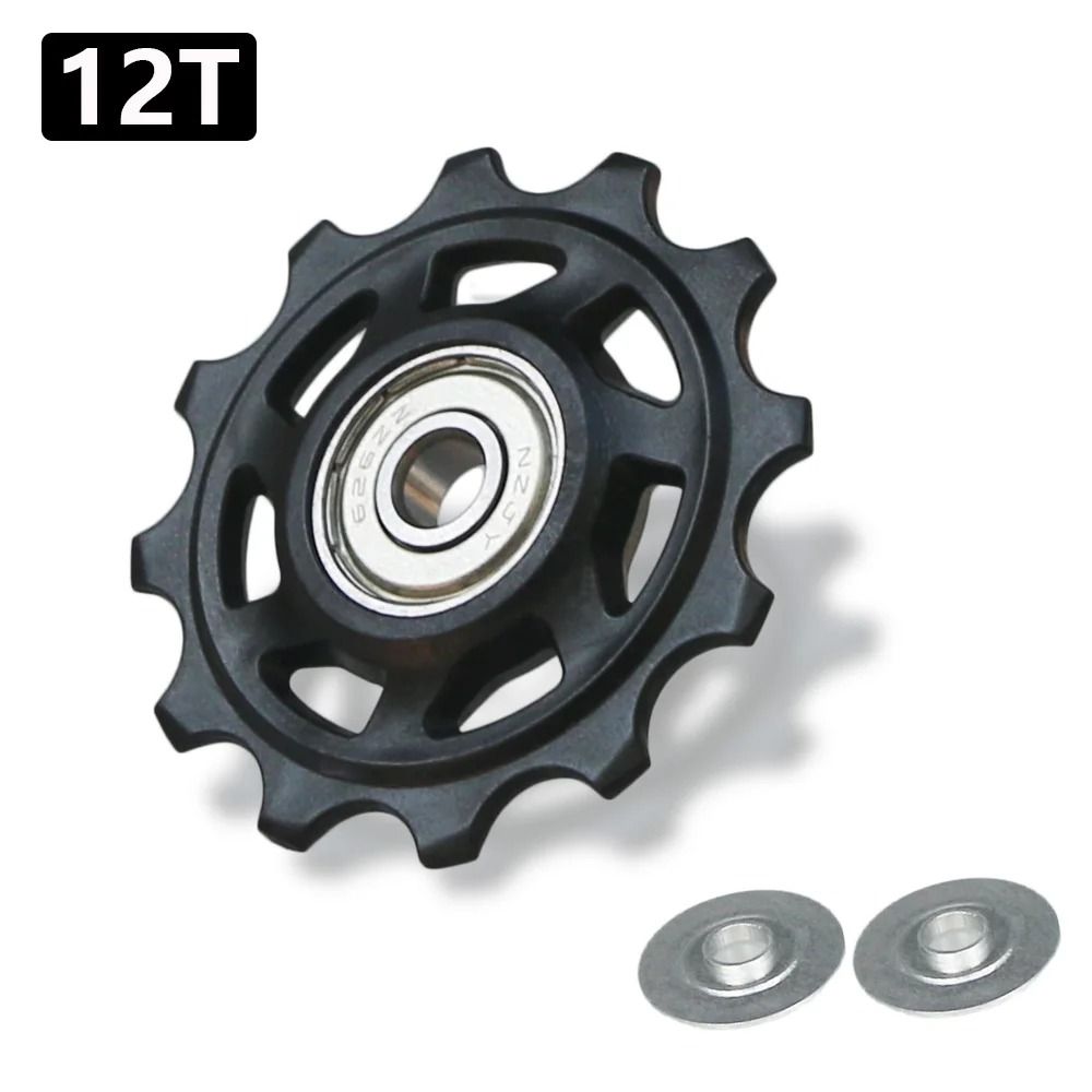 Bicycle Rear Derailleur Pulley Wheel With Bearing For Smooth Gear Shifting 8