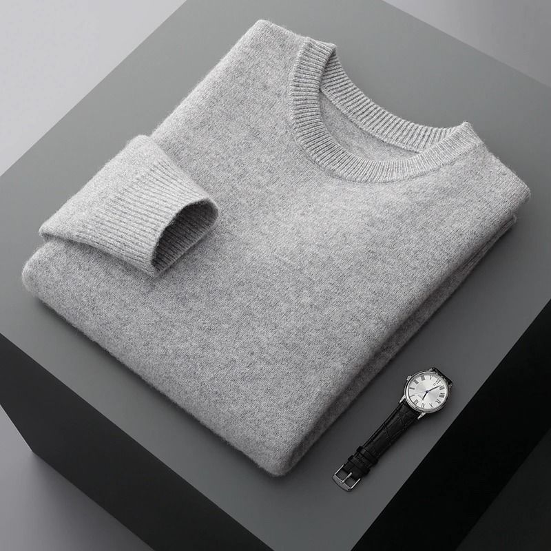 Mens Classic Wool Sweater For Autumn And Winter 15