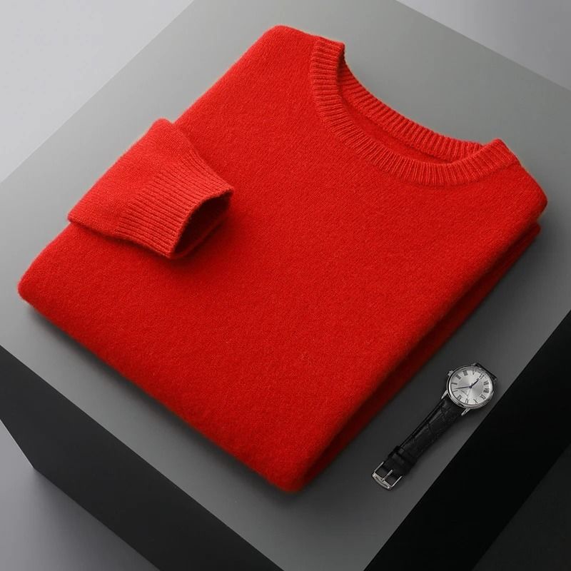 Mens Classic Wool Sweater For Autumn And Winter 16