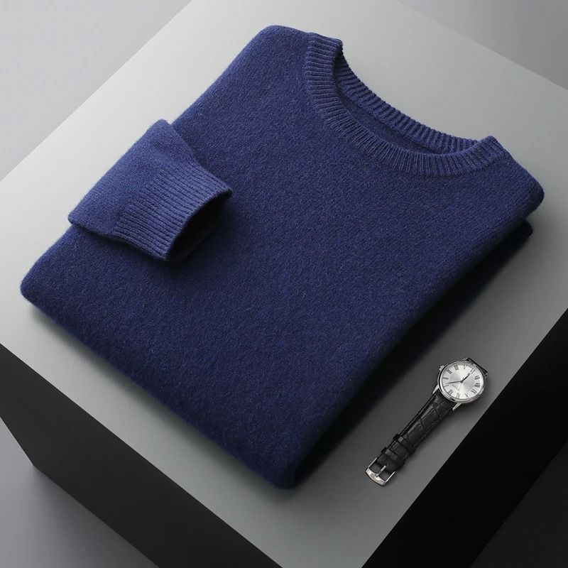 Mens Classic Wool Sweater For Autumn And Winter 17