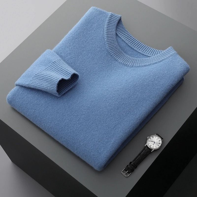 Mens Classic Wool Sweater For Autumn And Winter 18