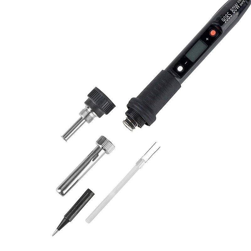 Adjustable Temperature Electric Soldering Iron Kit With LCD Display 3