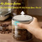 Glass Coffee Bean Vacuum Storage Jar With CO2 Valve 4