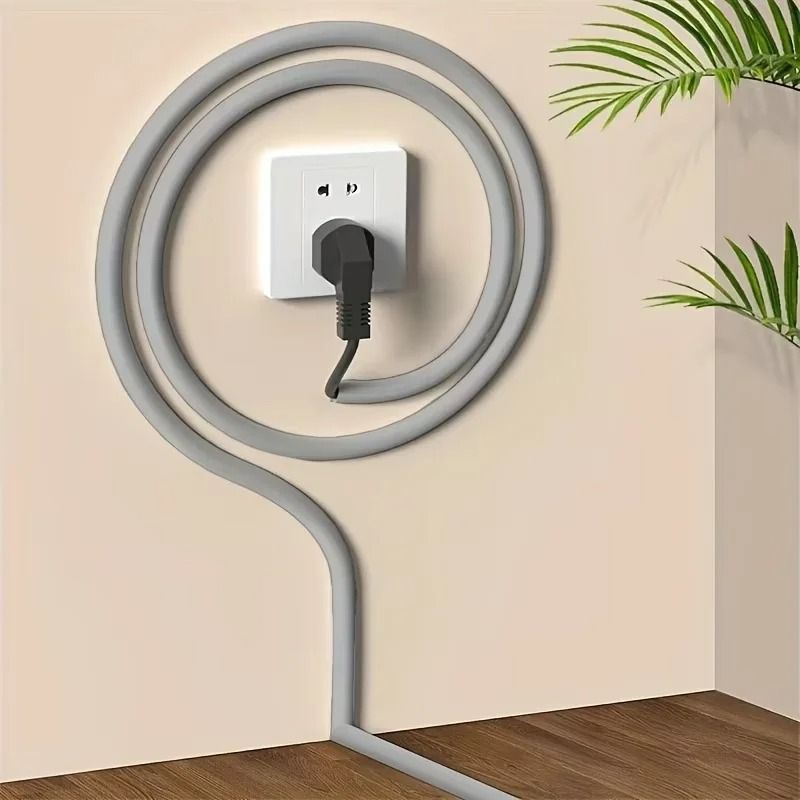 Invisible Adhesive Cord Management Channel And Cable Cover 9