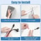 Invisible Adhesive Cord Management Channel And Cable Cover 5