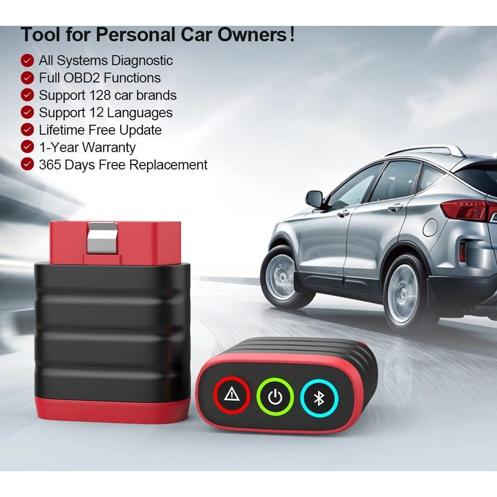 Bluetooth OBD2 Car Diagnostic Scanner Tool 2