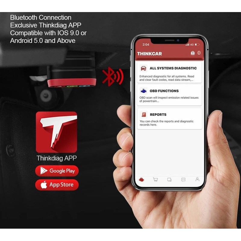 Bluetooth OBD2 Car Diagnostic Scanner Tool 3