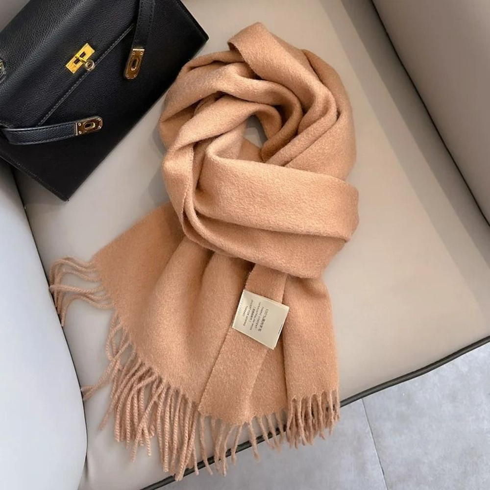 Classic Wool Winter Scarf For Men And Women 12
