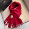 Classic Wool Winter Scarf For Men And Women 16