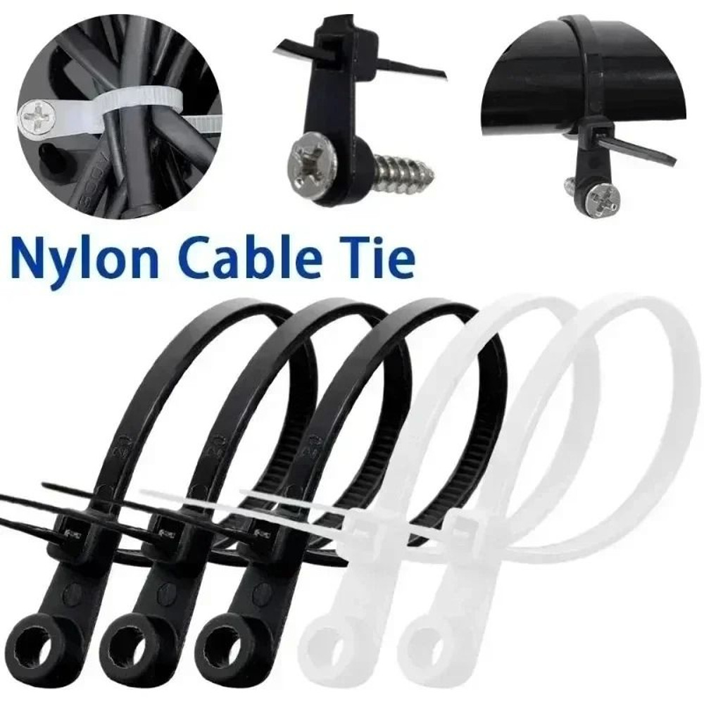 Heavy Duty Adjustable Nylon Cable Ties Organizer Straps 3