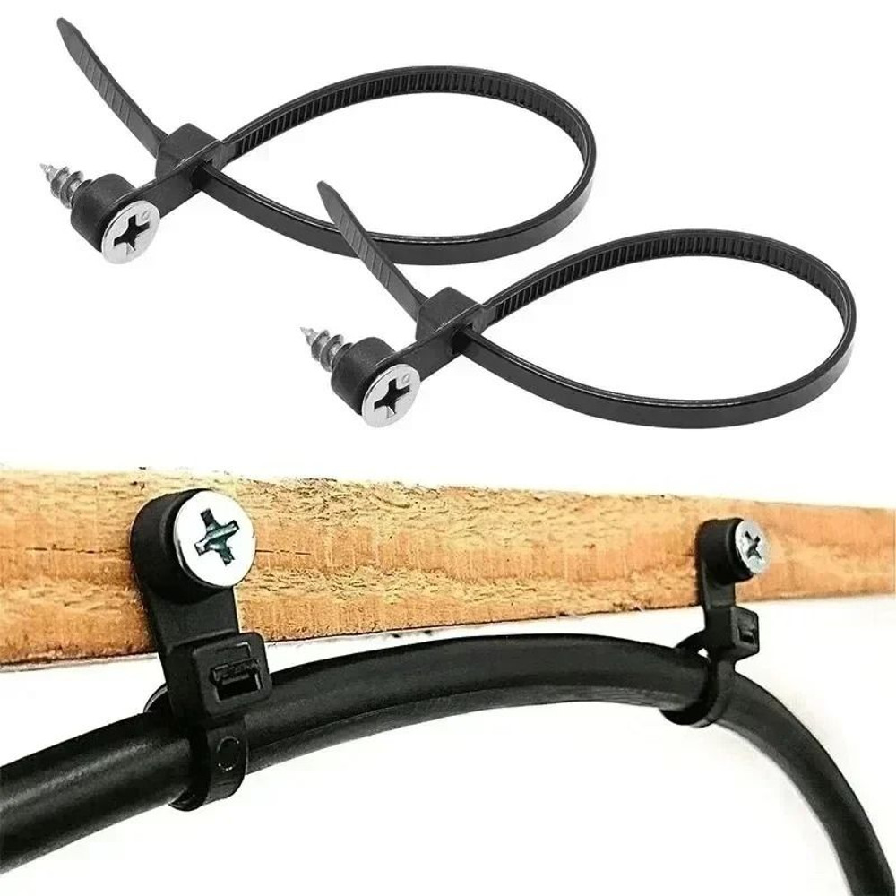 Heavy Duty Adjustable Nylon Cable Ties Organizer Straps 4