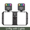 RGB LED Rechargeable Video Light With Adjustable Color And Brightness 11