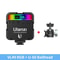 RGB LED Rechargeable Video Light With Adjustable Color And Brightness 7