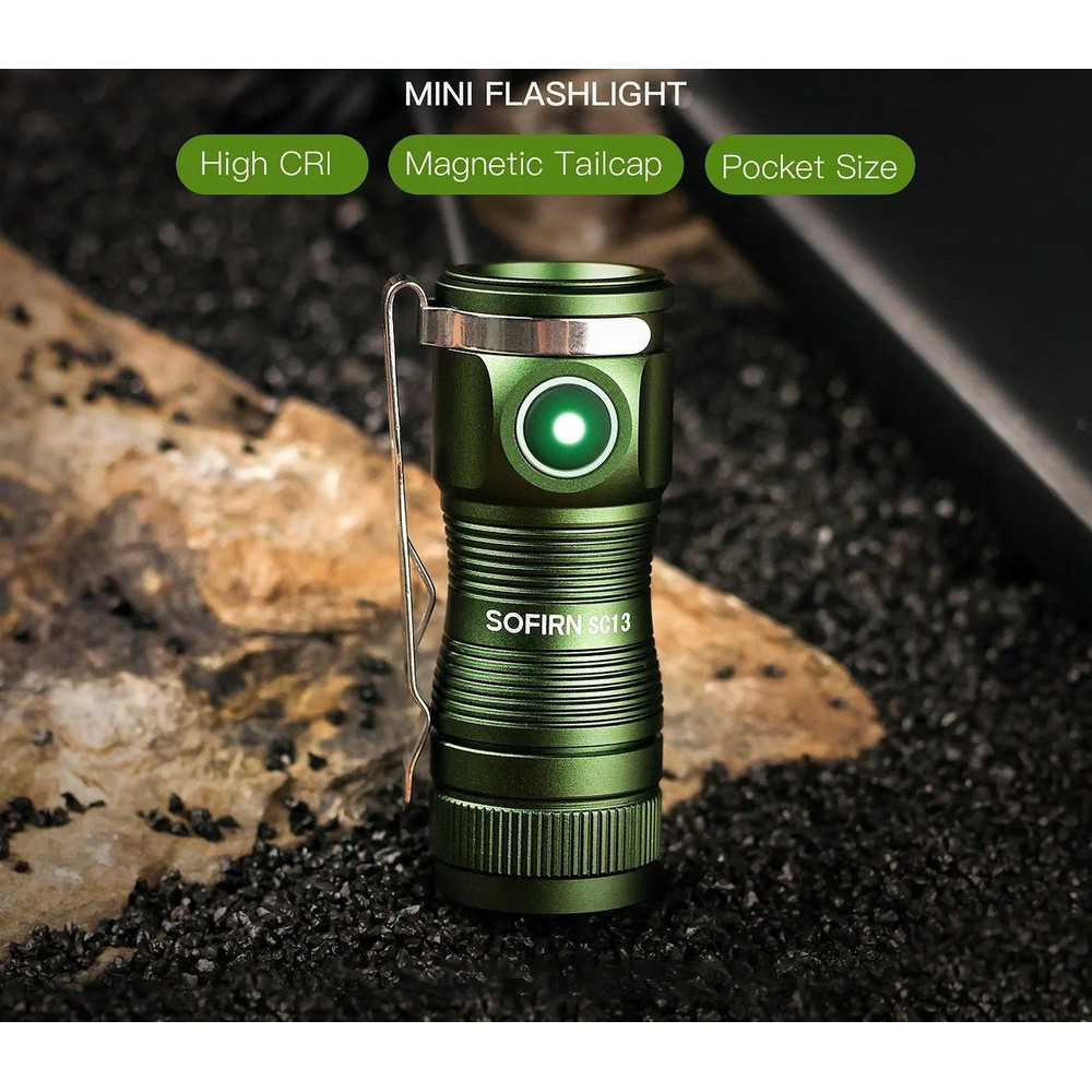 Compact Magnetic Rechargeable LED Flashlight With High Brightness 0
