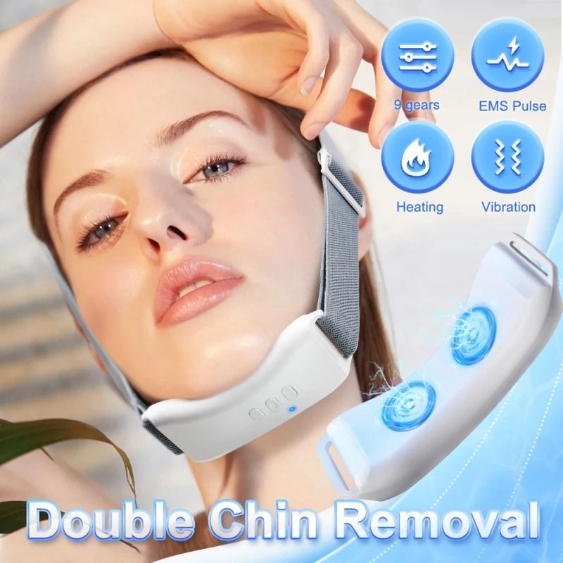 Vibration Face Lift Massager And Double Chin Remover Belt 0
