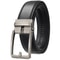 Automatic Buckle Genuine Leather Mens Waist Belt 6