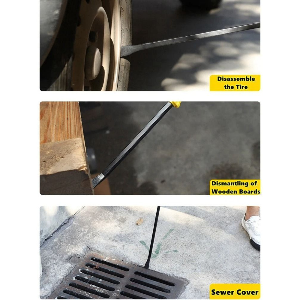 Multi Function Heavy Duty Pry Bar Tool For Tire And Auto Repair 3
