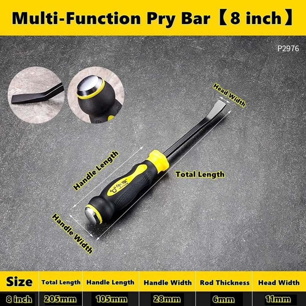 Multi Function Heavy Duty Pry Bar Tool For Tire And Auto Repair 6